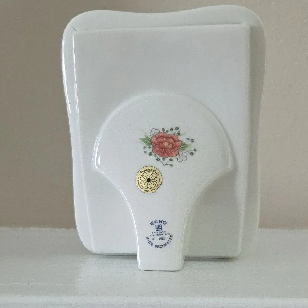 Floral Blue Picture Frame